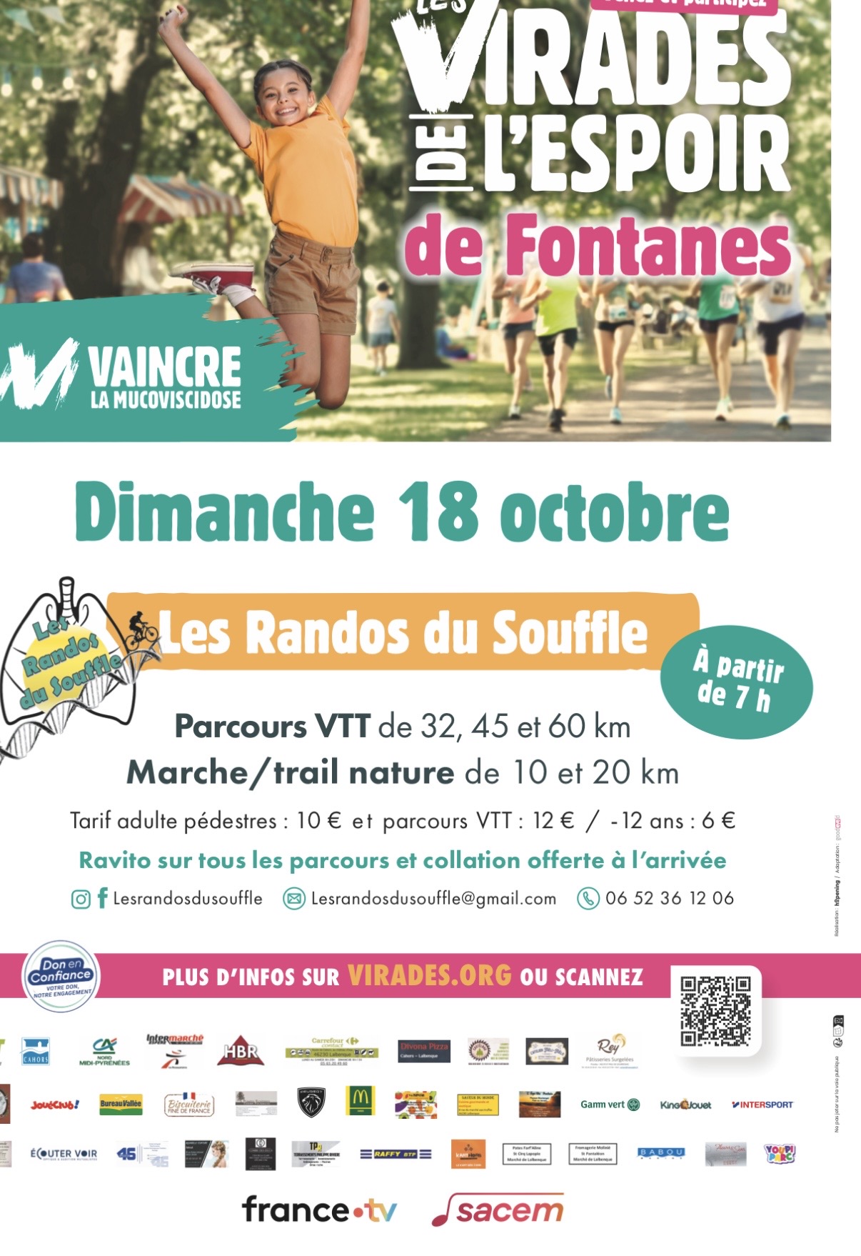 Affiche de Les randos du Souffle (9ème édition) à Fontanes