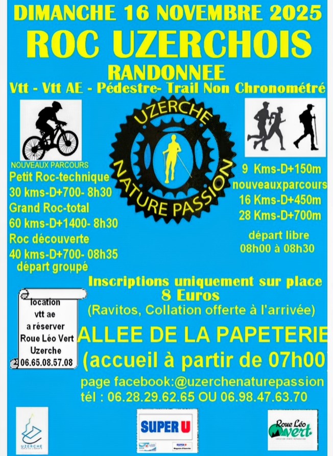 Affiche de Roc Uzerchois (2ème édition) à Uzerche